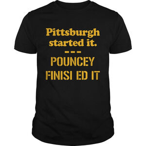 Pittsburgh Started It Pouncey Finished It Shirt